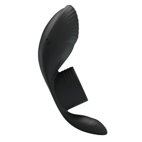 PRETTY LOVE - Vibration Penis Sleeve 7 FUNCTIONS BLACK PRETTY LOVE - Vibration Penis Sleeve 7 FUNCTIONS BLACK