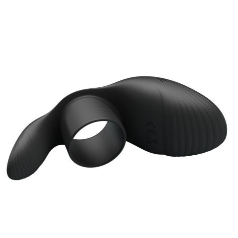 PRETTY LOVE - Vibration Penis Sleeve 7 FUNCTIONS BLACK PRETTY LOVE - Vibration Penis Sleeve 7 FUNCTIONS BLACK
