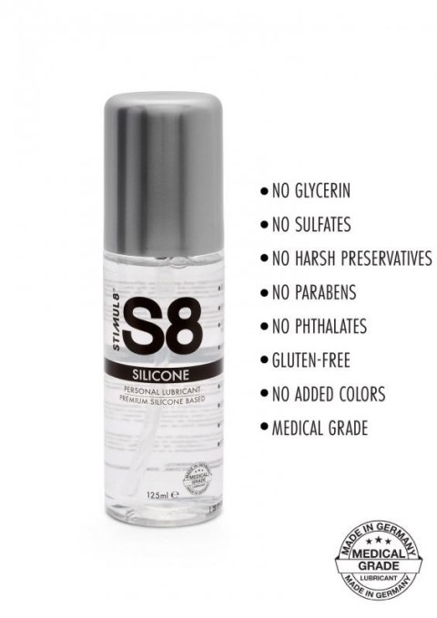 S8 Premium Silicone Lube 125ml Original S8 Premium Silicone Lube 125ml Original