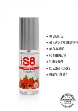 S8 WB Flavored Lube 50ml Strawberry Boss of toys