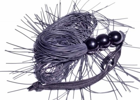 Silicone Whip Black 10"" - Fetish B - Series Silicone Whip Black 10"" - Fetish B - Series