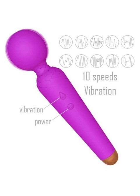 Stymulator-Rechargeable Power Wand USB 10 Functions - Black Stymulator-Rechargeable Power Wand USB 10 Functions - Black