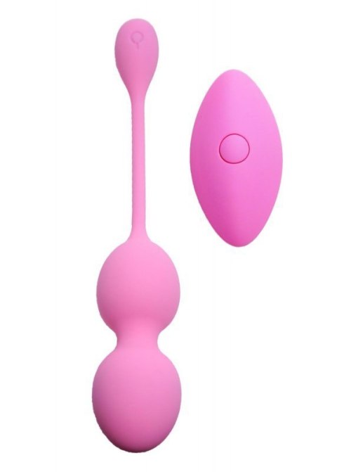 Vibrating Kegel Balls 32mm 80g Pink 10 function USB Remote Control - B - Series Vibrating Kegel Balls 32mm 80g Pink 10 function USB Remote Control - B - Series