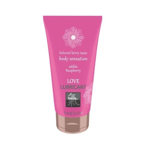 Żel-SHIATSU Love lubricant edible RASPBERRY Żel-SHIATSU Love lubricant edible RASPBERRY