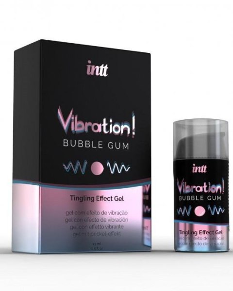 Żel-VIBRATION BUBBLE GUM 15 ml Żel-VIBRATION BUBBLE GUM 15 ml
