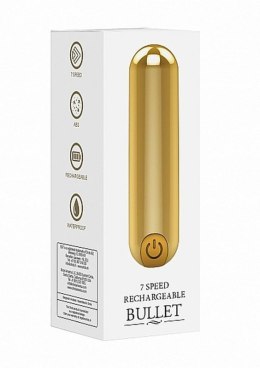 10 Speed Rechargeable Bullet - Gold Boss of toys