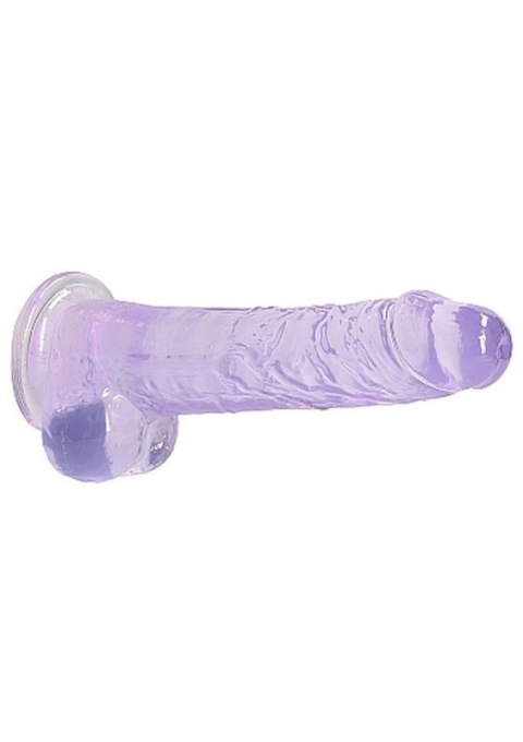 8"" / 20 cm Realistic Dildo With Balls - Purple 8"" / 20 cm Realistic Dildo With Balls - Purple