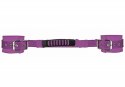 Adjustable Leather Handcuffs - Purple Boss of toys