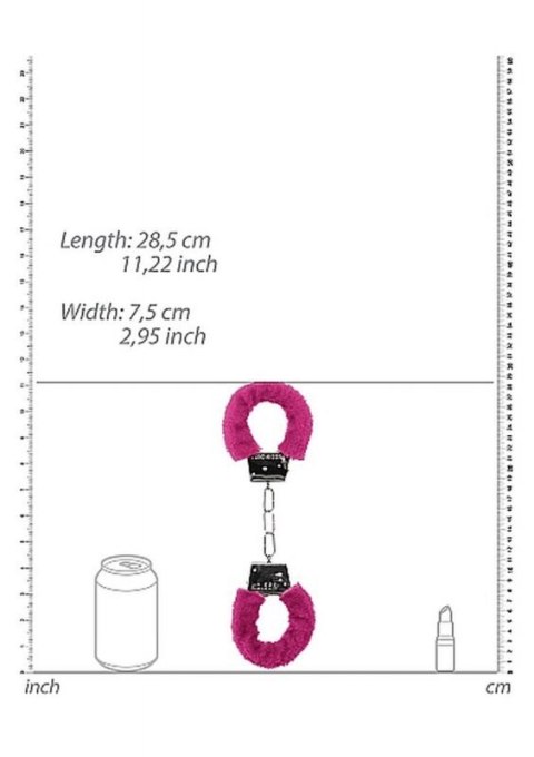 Beginner""s Handcuffs Furry - Pink Beginner""s Handcuffs Furry - Pink