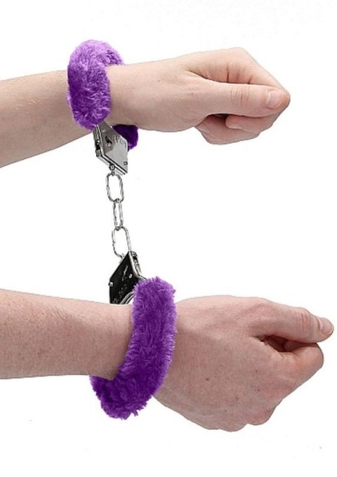 Beginner""s Handcuffs Furry - Purple Beginner""s Handcuffs Furry - Purple