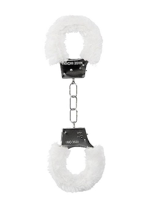 Beginner""s Handcuffs Furry - White Beginner""s Handcuffs Furry - White