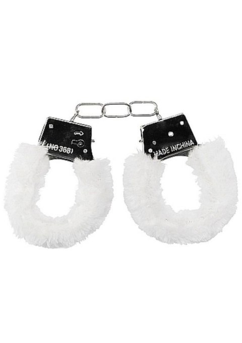 Beginner""s Handcuffs Furry - White Beginner""s Handcuffs Furry - White
