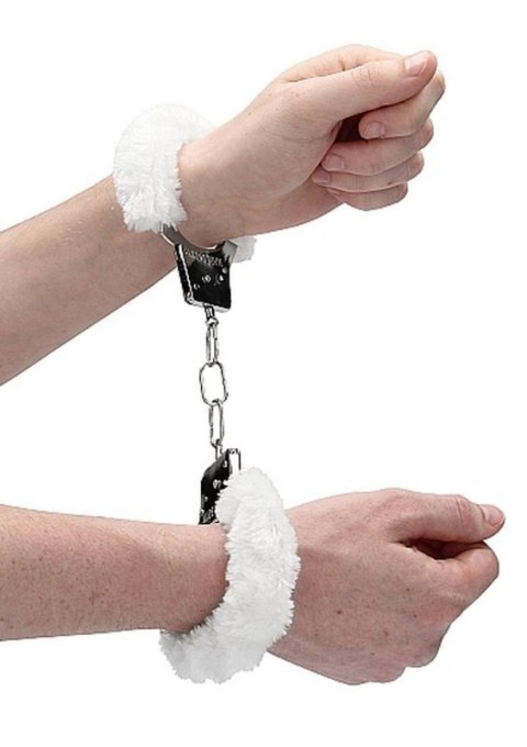 Beginner""s Handcuffs Furry - White Beginner""s Handcuffs Furry - White