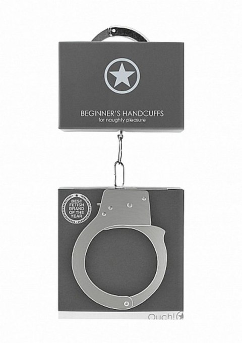 Beginner""s Handcuffs - Metal Beginner""s Handcuffs - Metal