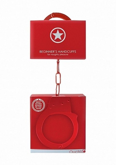 Beginner""s Handcuffs - Red Beginner""s Handcuffs - Red