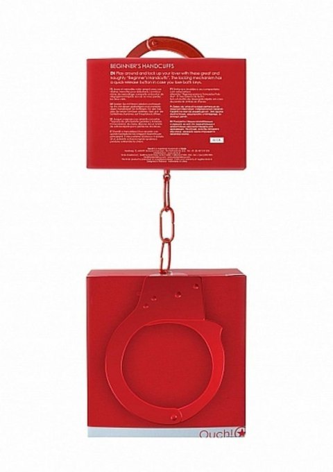 Beginner""s Handcuffs - Red Beginner""s Handcuffs - Red