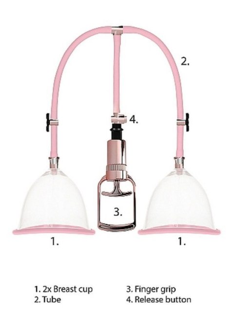 Breast Pump Set Medium - Rose Gold Breast Pump Set Medium - Rose Gold