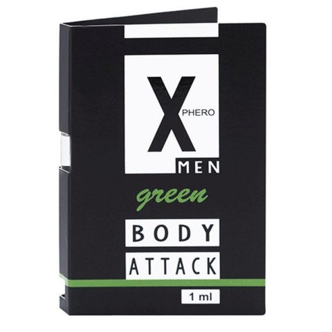 Feromony - X-PHERO MEN GREEN 1ml. Feromony - X-PHERO MEN GREEN 1ml.