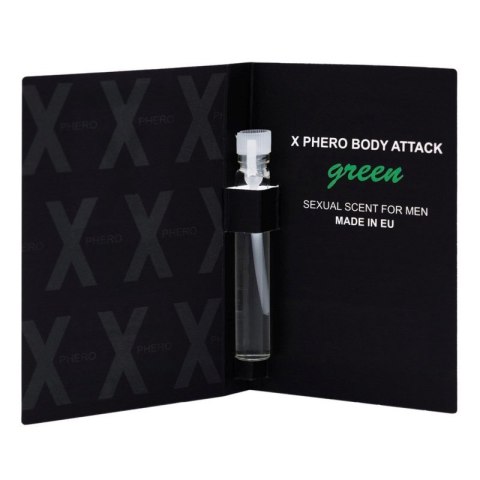 Feromony - X-PHERO MEN GREEN 1ml. Feromony - X-PHERO MEN GREEN 1ml.
