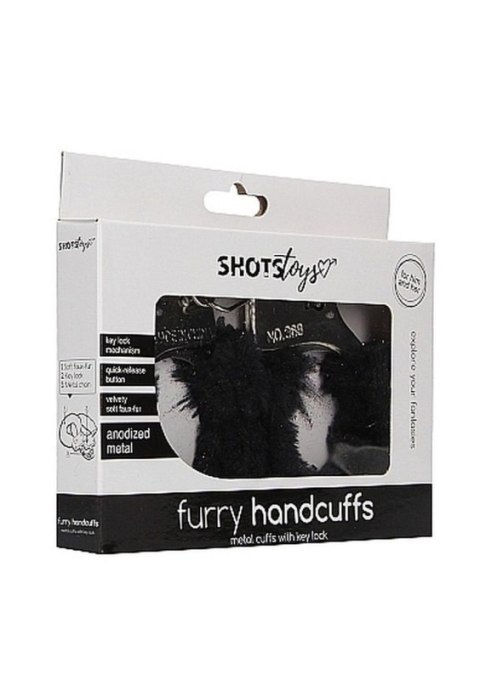 Furry Handcuffs - Black Furry Handcuffs - Black