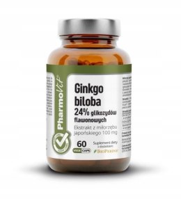 PharmoVit Ginkgo biloba 24% glikozydów 100 mg- 60 k