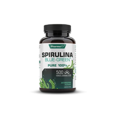 PharmoVit Spirulina Blue-Green 500 kapsułek