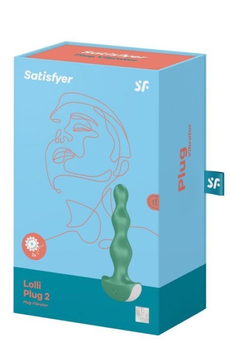 Plug - Vibrator Lolli Plug 2 Green Plug - Vibrator Lolli Plug 2 Green