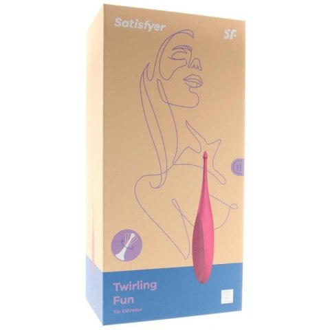 Stymulator - Twirling Fun Trip Vibrator (Magenta) Stymulator - Twirling Fun Trip Vibrator (Magenta)