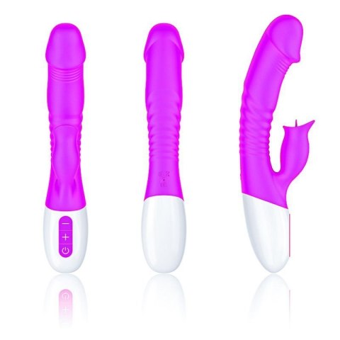 Wibrator-Silicon, Vibrator 7 Function and Heating Mode, Purple Wibrator-Silicon, Vibrator 7 Function and Heating Mode, Purple