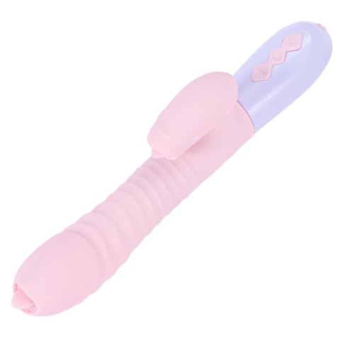 Wibrator-Silicone Vibrator USB 7 Function and Thrusting Function / Heating, pink Wibrator-Silicone Vibrator USB 7 Function and Thrusting Function / Heating, pink