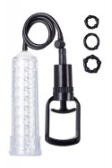 A-TOYS, Penis Pump, PVC, Transparent, 23.5 cm