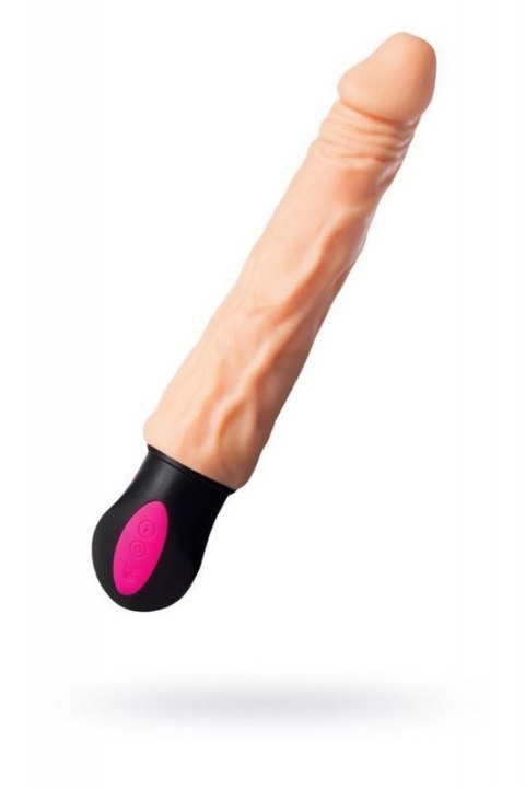 A-TOYS Realistic Vibrator with heating, TPE, 12 Modes, bendable, recharble A-TOYS Realistic Vibrator with heating, TPE, 12 Modes, bendable, recharble