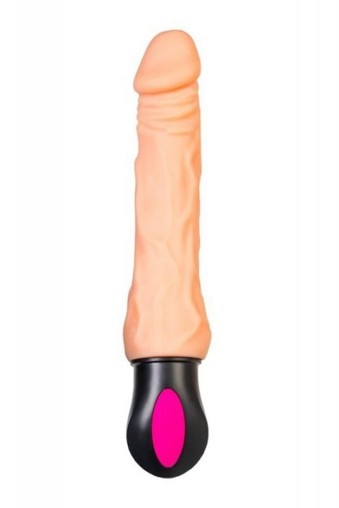 A-TOYS Realistic Vibrator with heating, TPE, 12 Modes, bendable, recharble A-TOYS Realistic Vibrator with heating, TPE, 12 Modes, bendable, recharble