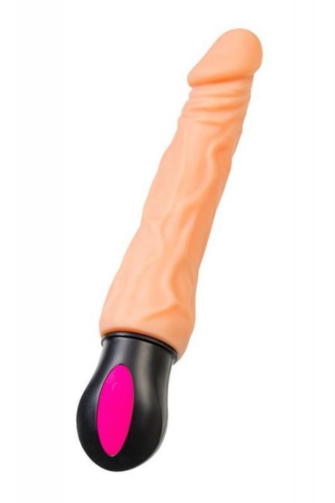 A-TOYS Realistic Vibrator with heating, TPE, 12 Modes, bendable, recharble A-TOYS Realistic Vibrator with heating, TPE, 12 Modes, bendable, recharble