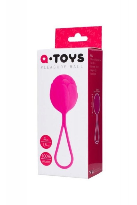 A-TOYS,Vaginal ball, Silicone, Pink, O 3.5 cm A-TOYS,Vaginal ball, Silicone, Pink, O 3.5 cm