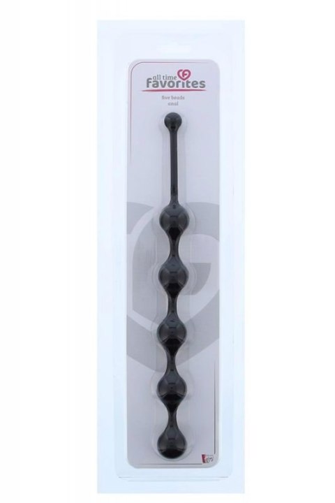 ALL TIME FAVORITES FIVE BEADS ANAL BLACK ALL TIME FAVORITES FIVE BEADS ANAL BLACK