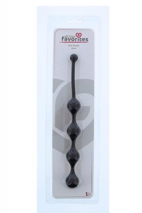 ALL TIME FAVORITES FOUR BEADS ANAL BLACK ALL TIME FAVORITES FOUR BEADS ANAL BLACK