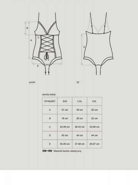 Bielizna-Slevika body L/XL Bielizna-Slevika body L/XL