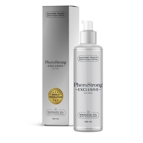 Olejek-PheroStrong Exclusive for Men Massage Oil 100 ml Olejek-PheroStrong Exclusive for Men Massage Oil 100 ml