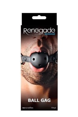 RENEGADE BONDAGE BALL GAG BLACK Boss of toys