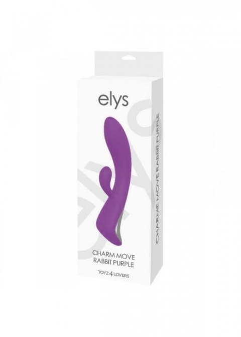 Wibrator-VIBRATORE RABBIT ELYS - CHARM MOVE RABBIT PURPLE Wibrator-VIBRATORE RABBIT ELYS - CHARM MOVE RABBIT PURPLE