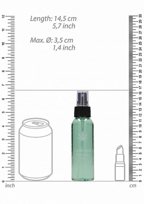 Cannabis Massage Oil - 100ml Cannabis Massage Oil - 100ml