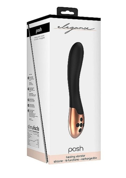 Heating Vibrator - Posh - Black Heating Vibrator - Posh - Black