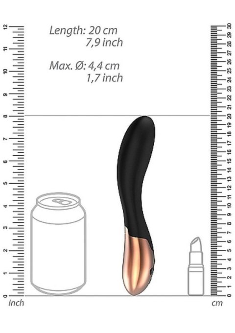 Heating Vibrator - Posh - Black Heating Vibrator - Posh - Black