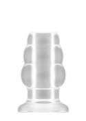 No.49 - Small Hollow Tunnel Butt Plug - 3 Inch - Translucent