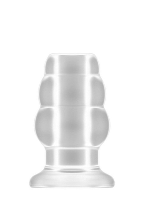 No.49 - Small Hollow Tunnel Butt Plug - 3 Inch - Translucent No.49 - Small Hollow Tunnel Butt Plug - 3 Inch - Translucent