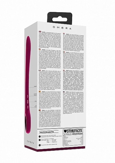 Ombra - Bendable Vibrator Punkt G - Pink Boss of toys Ombra - Bendable Vibrator Punkt G - Pink Boss of toys