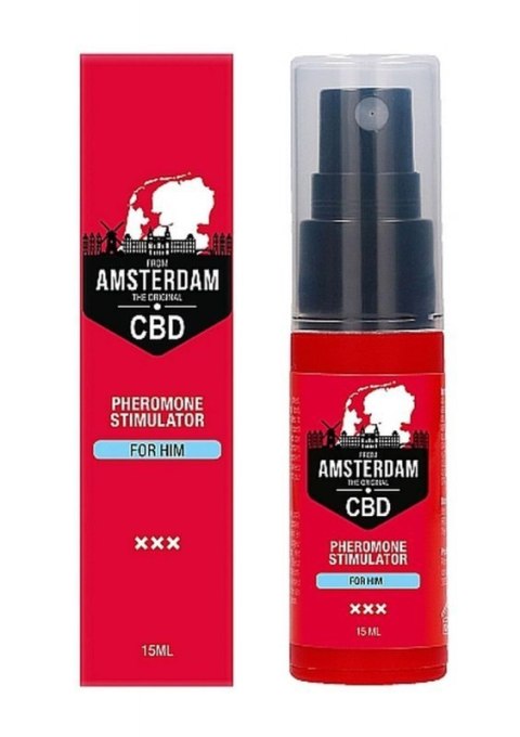 Original CBD Amsterdam - Pheromone Stimulator For Him - 15ml Original CBD Amsterdam - Pheromone Stimulator For Him - 15ml