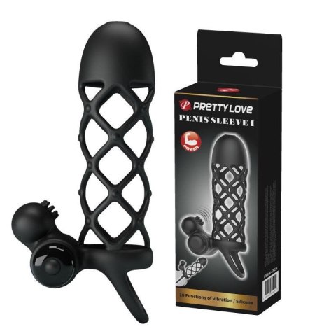 PRETTY LOVE -PENIS SLEEVE I, 10 vibration functions PRETTY LOVE -PENIS SLEEVE I, 10 vibration functions