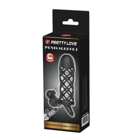 PRETTY LOVE -PENIS SLEEVE I, 10 vibration functions PRETTY LOVE -PENIS SLEEVE I, 10 vibration functions